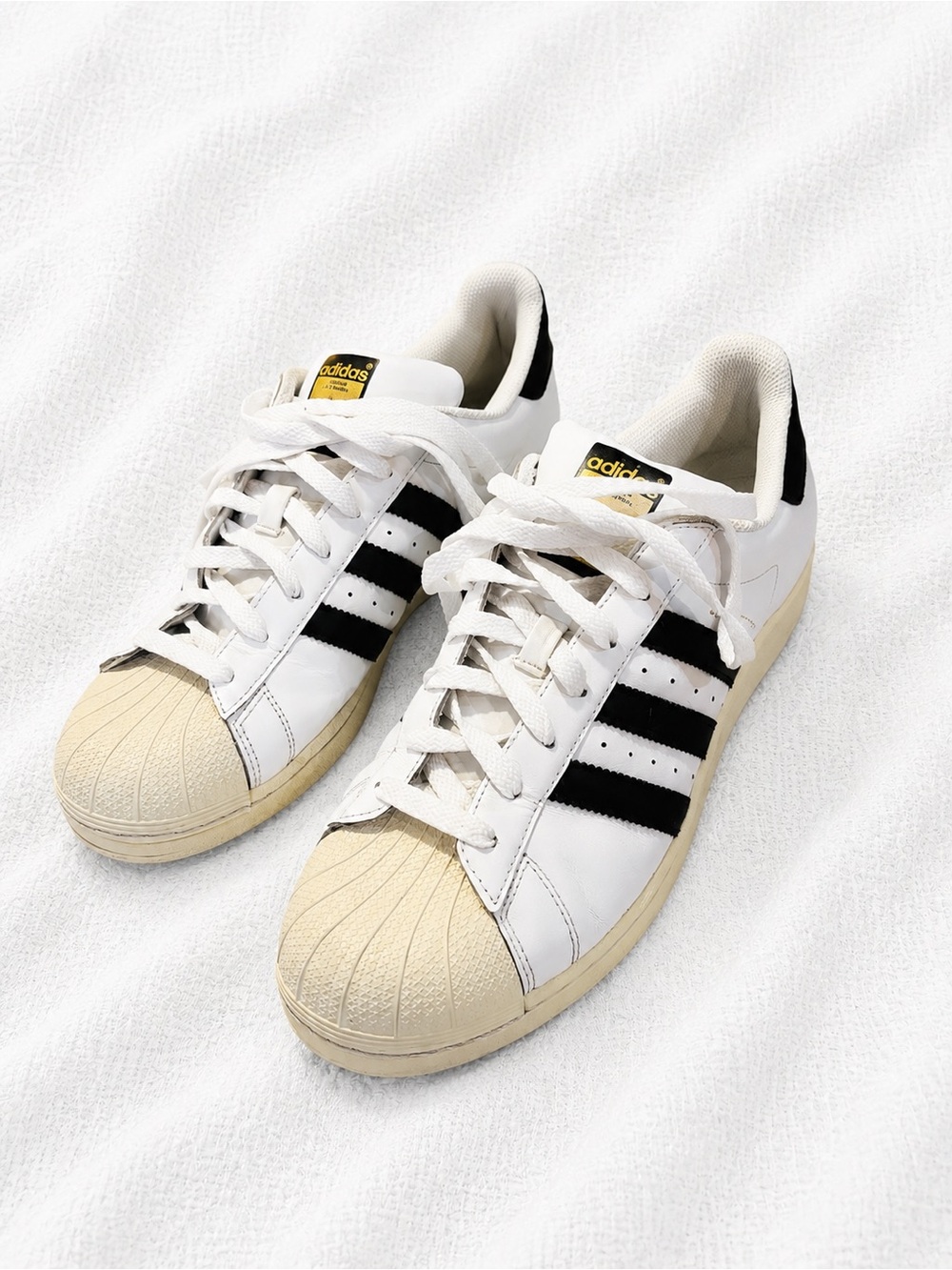 Adidas Superstar C77124 Black White Shell Toe Sneakers Men’s 10.5 2016